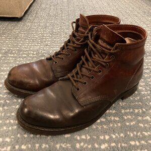 Brown Frye Prison Boots (Size 10.5)